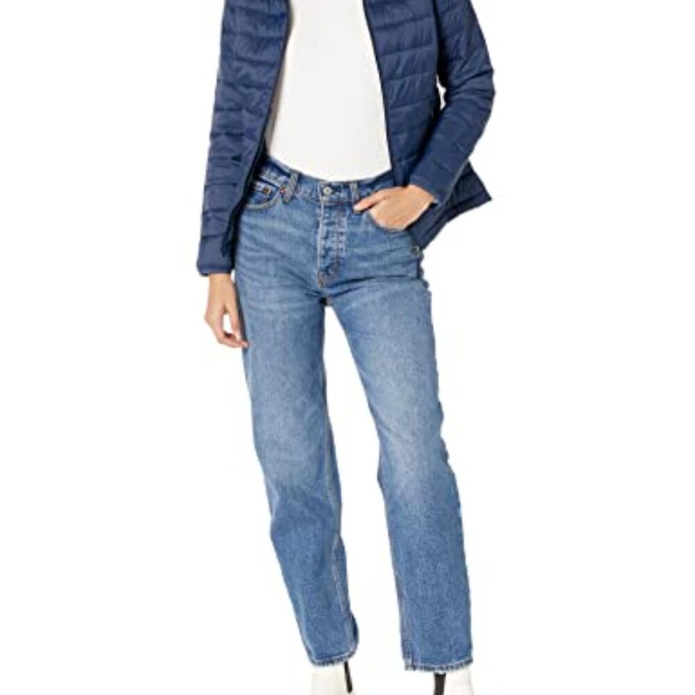 Lightweight Packable Puffer Jacket Full Zip Hoode… - image 4